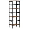 vidaXL Raamatukapp 3 tasandit 40 x 29,5 x 115 cm Tehispuit