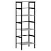 vidaXL Raamatukapp 3 tasandit 40 x 29,5 x 115 cm Tehispuit Hall Sonoma