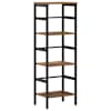 vidaXL Raamatukapp 3 tasandit 40 x 29,5 x 115 cm Tehispuit Vana puit