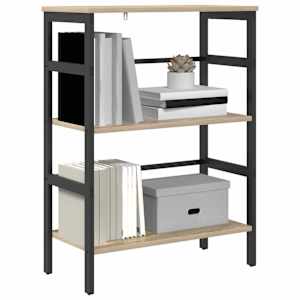 Knihovna Sonoma dub 60 x 29,5 x 81 cm kompozitní dřevo - obrázek 3