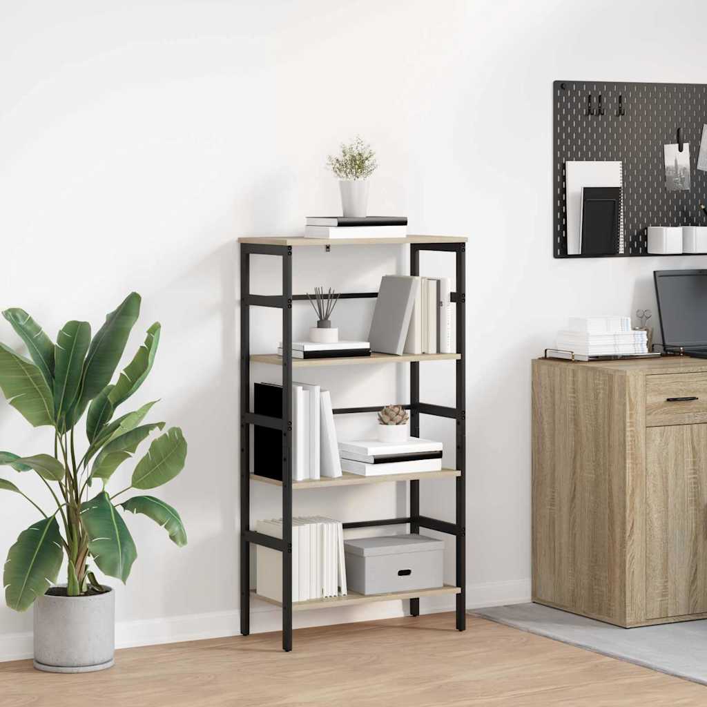 Biblioteci și etajere - Raft pentru cărți Stejar Sonoma 60 x 29,5 x 115 cm