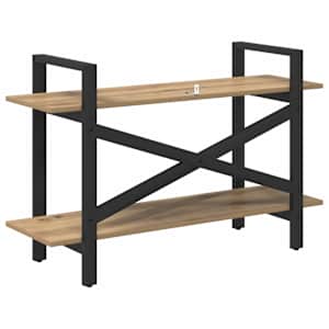 Knihovna Artisanový dub 100 x 33,5 x 64 cm kompozitní dřevo - obrázek 7
