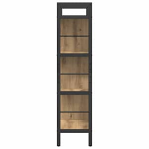 Knihovna Artisanový dub 75 x 30 x 123,5 cm kompozitní dřevo - obrázek 6
