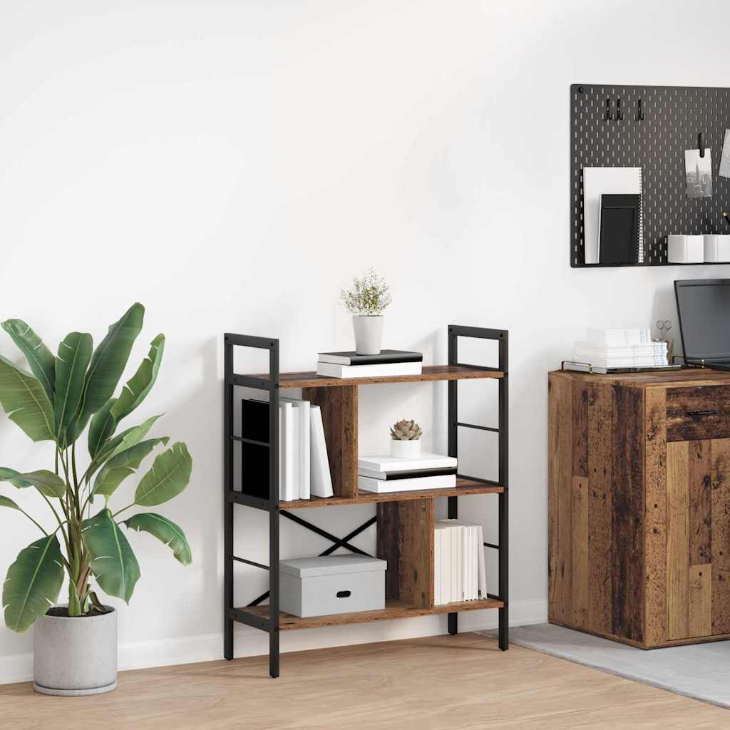 Mobilă și Mobilier - Raft pentru cărți Lemn Vechi 75 x 30 x 91 cm Lemn compozit