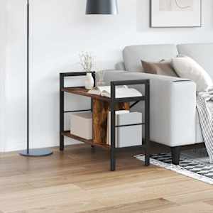 Knjižna polica Dimljeni oreh 75 x 30 x 58,5 cm Konstruiran les