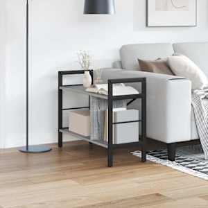 Knjižna polica Siva Sonoma 75 x 30 x 58,5 cm Konstruiran les