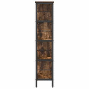 Knihovna Kouřový dub 82 x 32 x 144,5 cm kompozitní dřevo - obrázek 6