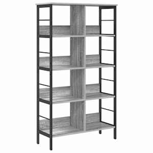 vidaXL Raamatukapp 8 tasandit 82 x 32 x 144,5 cm Tehispuit Hall Sonoma