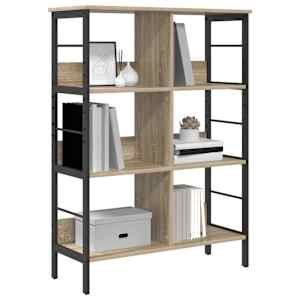 Knihovna Sonoma dub 82 x 32 x 112 cm kompozitní dřevo - obrázek 3