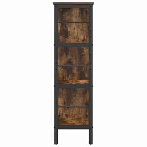 Knihovna Kouřový dub 82 x 32 x 112 cm kompozitní dřevo - obrázek 6