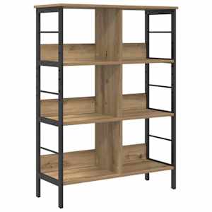 Knihovna Artisanový dub 82 x 32 x 112 cm kompozitní dřevo - obrázek 2