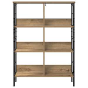 Knihovna Artisanový dub 82 x 32 x 112 cm kompozitní dřevo - obrázek 5