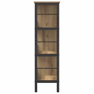 Knihovna Artisanový dub 82 x 32 x 112 cm kompozitní dřevo - obrázek 6