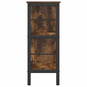 Knihovna Kouřový dub 82 x 32 x 79 cm kompozitní dřevo - obrázek 6