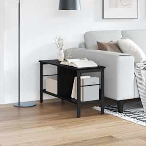 Knjižna polica Črna Orehovina 82 x 32 x 47 cm Konstruiran les