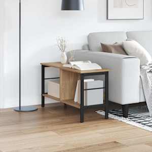 Knjižna polica Umetni hrast 82 x 32 x 47 cm Konstruiran les