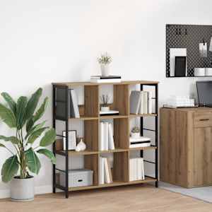 Knjižna polica Umetni hrast 102 x 32 x 104,5 cm Konstruiran les