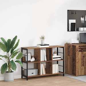 Knjižna polica Star les 102 x 32 x 72,5 cm Konstruiran les