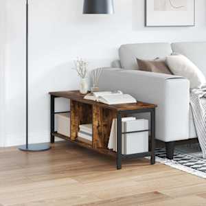 Knjižna polica Dimljeni oreh 102 x 32 x 40,5 cm Konstruiran les