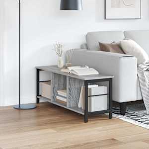 Knjižna polica Siva Sonoma 102 x 32 x 40,5 cm Konstruiran les