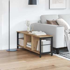 Knjižna polica Umetni hrast 102 x 32 x 40,5 cm Konstruiran les