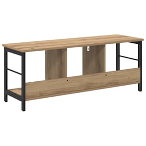 Knihovna Artisanový dub 102 x 32 x 40,5 cm kompozitní dřevo - obrázek 7