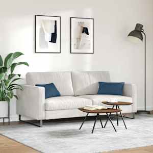 Pohovkové polštáře 2 pcs Modrá 50 x 30 cm textil - obrázek 4