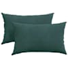 vidaXL Diivanipadjad 2 pcs Tumeroheline 50 x 30 cm Korter kangas