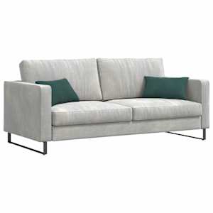 Pohovkové polštáře 2 pcs Tmavě zelená 50 x 30 cm - obrázek 3