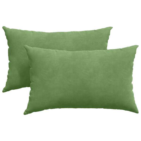 vidaXL Diivanipadjad 2 pcs Heleroheline 50 x 30 cm Korter kangas