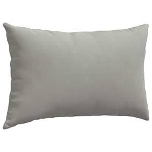 Pohovkové polštáře 2 pcs Světle šedá 50 x 30 cm textil - obrázek 5