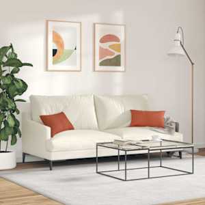 Pohovkové polštáře 2 pcs Červená oranžová 50 x 30 cm - obrázek 4