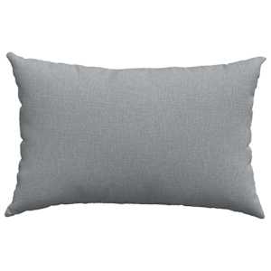 Pohovkové polštáře 2 pcs Světle šedá 60 x 40 cm textil - obrázek 6