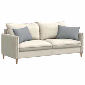 Pohovkové polštáře 2 pcs Světle šedá 60 x 40 cm textil - obrázek 3