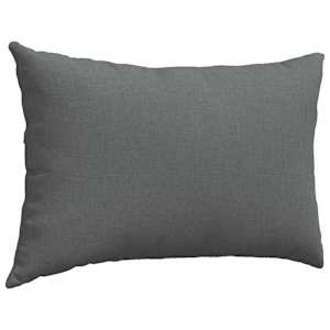 Pohovkové polštáře 2 pcs Tmavě šedá 60 x 40 cm textil - obrázek 5