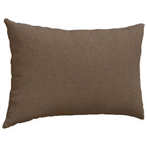 Pohovkové polštáře 2 pcs Hnědá 60 x 40 cm textil - obrázek 5