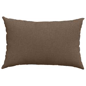 Pohovkové polštáře 2 pcs Hnědá 60 x 40 cm textil - obrázek 6