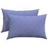 vidaXL Diivanipadjad 2 tk kangas Jeans sinine 60 x 40 cm