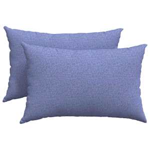 Pohovkové polštáře 2 pcs Modrá džínovina 60 x 40 cm textil - obrázek 2