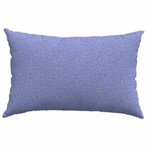 Pohovkové polštáře 2 pcs Modrá džínovina 60 x 40 cm textil - obrázek 6