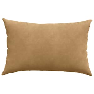 Pohovkové polštáře 2 pcs Hnědá 60 x 40 cm Žebrovaná látka - obrázek 6