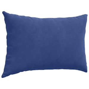 Pohovkové polštáře 2 pcs Policová modrá 60 x 40 cm - obrázek 5
