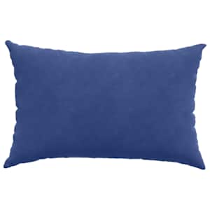 Pohovkové polštáře 2 pcs Policová modrá 60 x 40 cm - obrázek 6