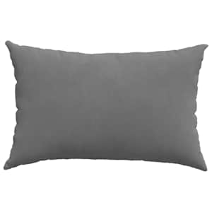 Pohovkové polštáře 2 pcs Tmavě šedá 60 x 40 cm textil - obrázek 6