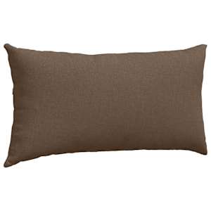 Pohovkové polštáře 2 pcs Hnědá 80 x 40 cm textil - obrázek 5