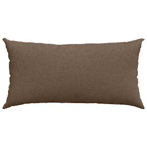 Pohovkové polštáře 2 pcs Hnědá 80 x 40 cm textil - obrázek 6