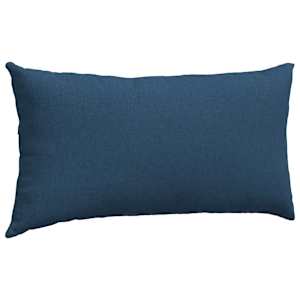 Pohovkové polštáře 2 pcs Modrá 80 x 40 cm textil - obrázek 5