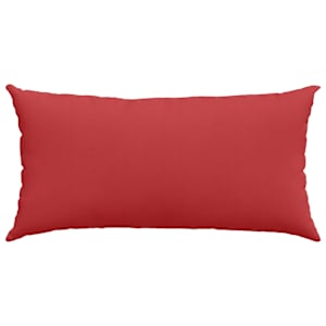 Pohovkové polštáře 2 pcs Červená 80 x 40 cm textil - obrázek 6