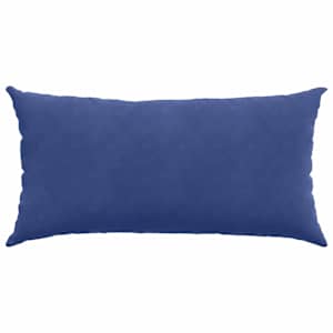 Pohovkové polštáře 2 pcs Policová modrá 80 x 40 cm - obrázek 6
