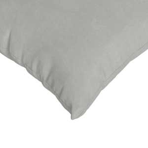 Pohovkové polštáře 2 pcs Světle šedá 80 x 40 cm textil - obrázek 7
